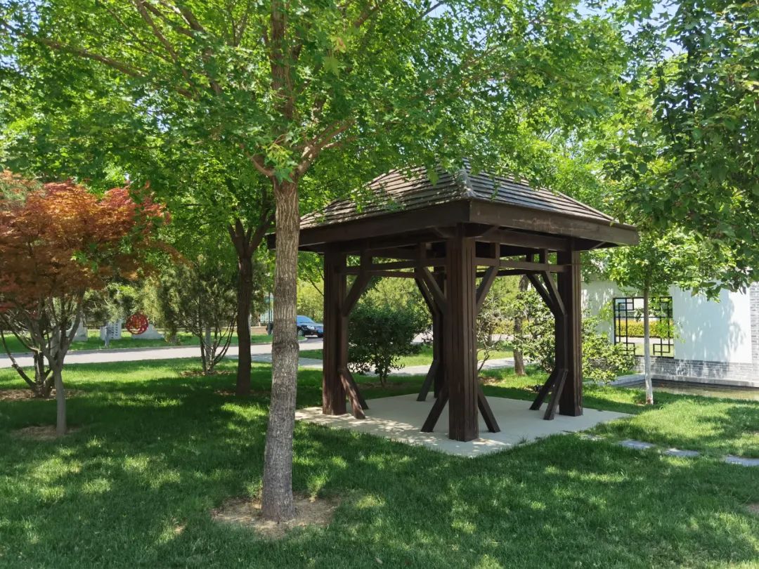 园林工法｜防腐木凉亭