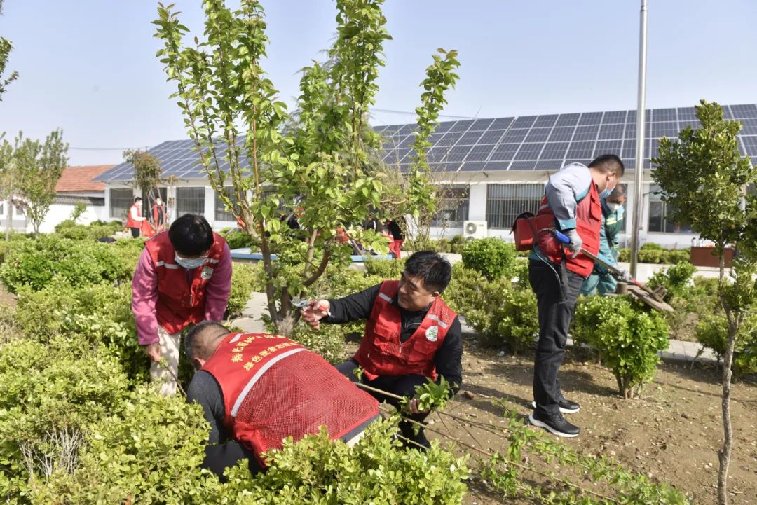 寿光园林建设集团：春风送暖 参加“驻村书记办大集，惠民服务送到家”民生服务大集志愿服务